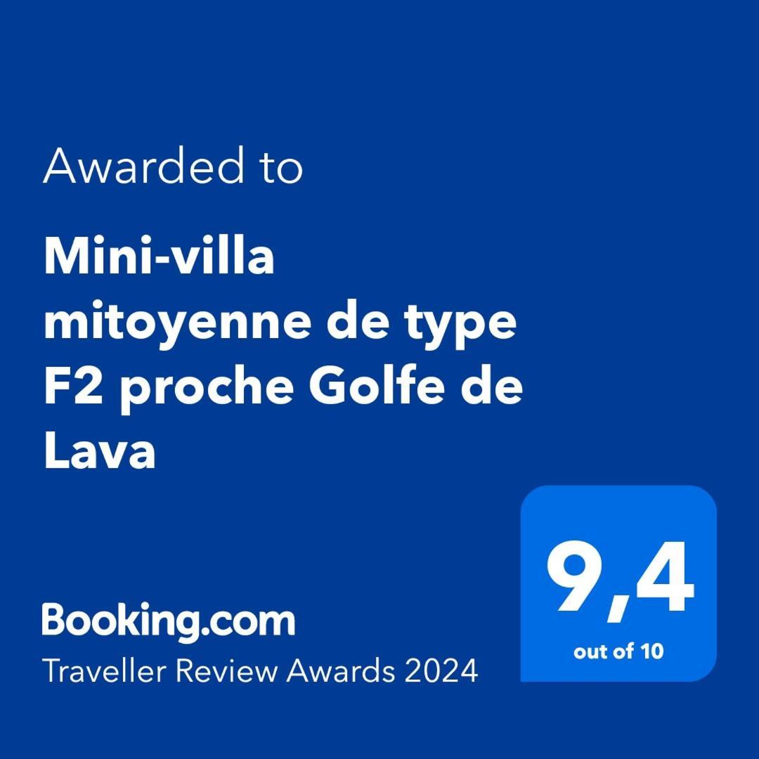 Mini-Villa Mitoyenne De Type F2 Proche Golfe De Lava 아피에토 외부 사진